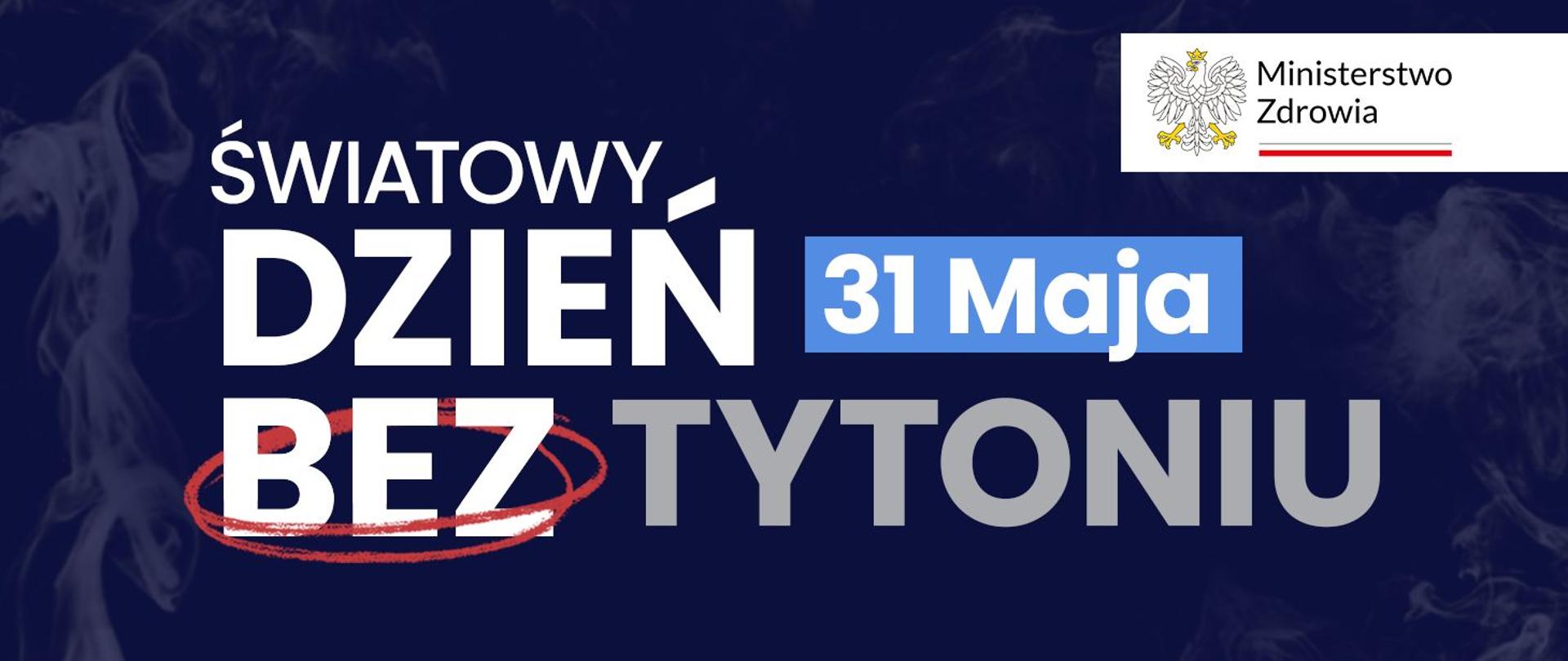 Grafika - Światowy dzień bez tytoniu