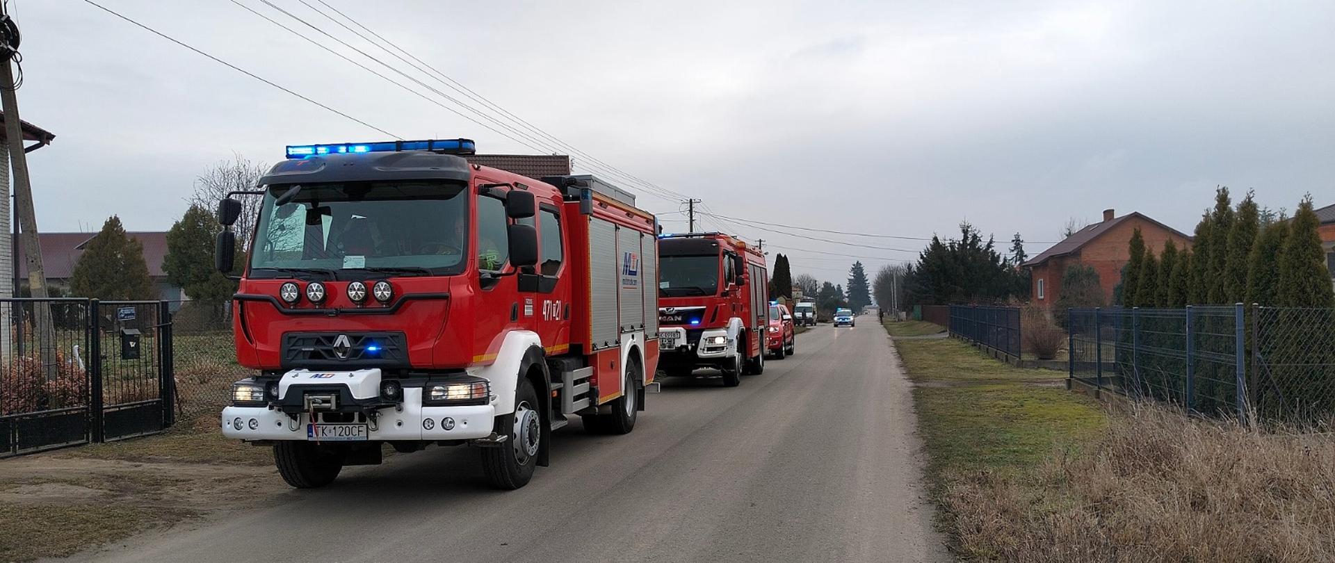 Pożar budynku mieszkalnego – Stare Kichary