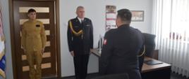Ślubowanie nowo przyjętych strażaków KM PSP w Olsztynie