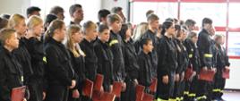 Uroczystość wręczenia promes dla Młodzieżowych Drużyn Pożarniczych
