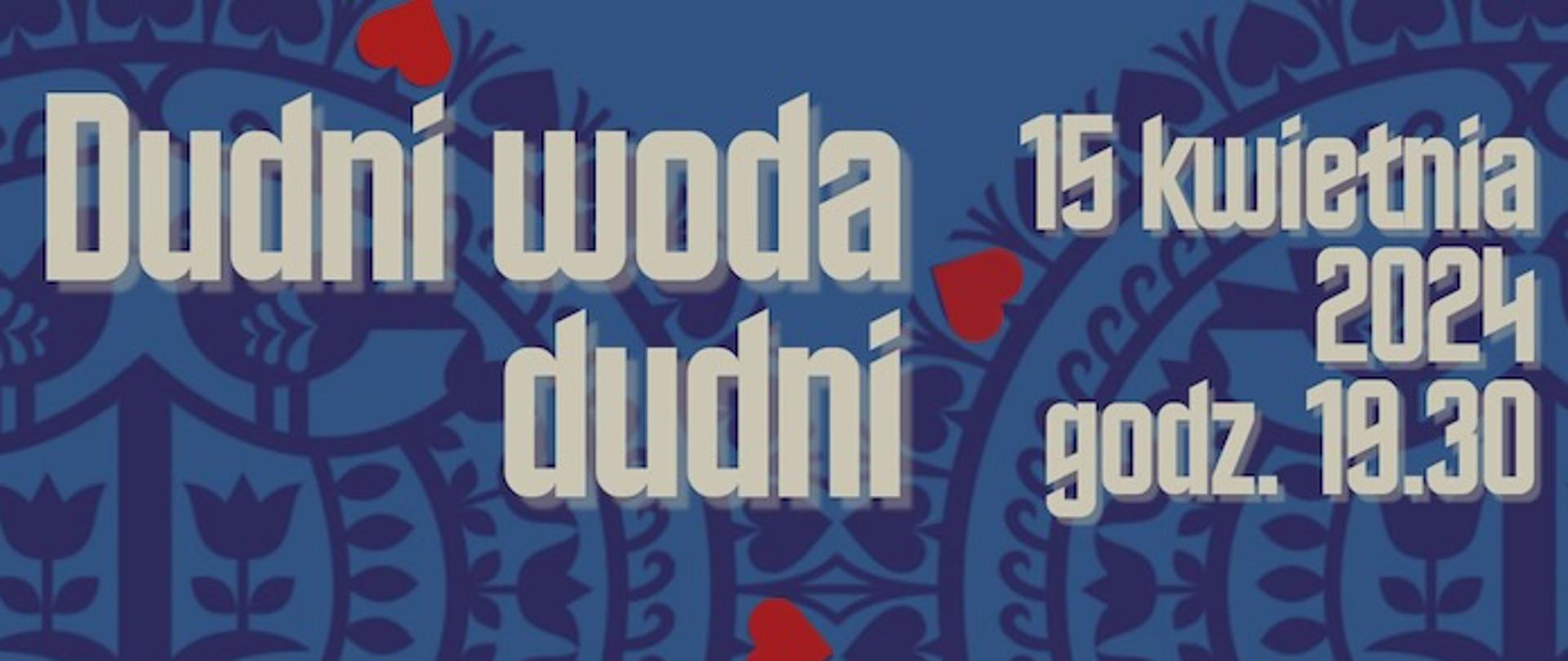 Afisz - 15.04.2024, koncert Sekcji Wokalistyki Estradowej