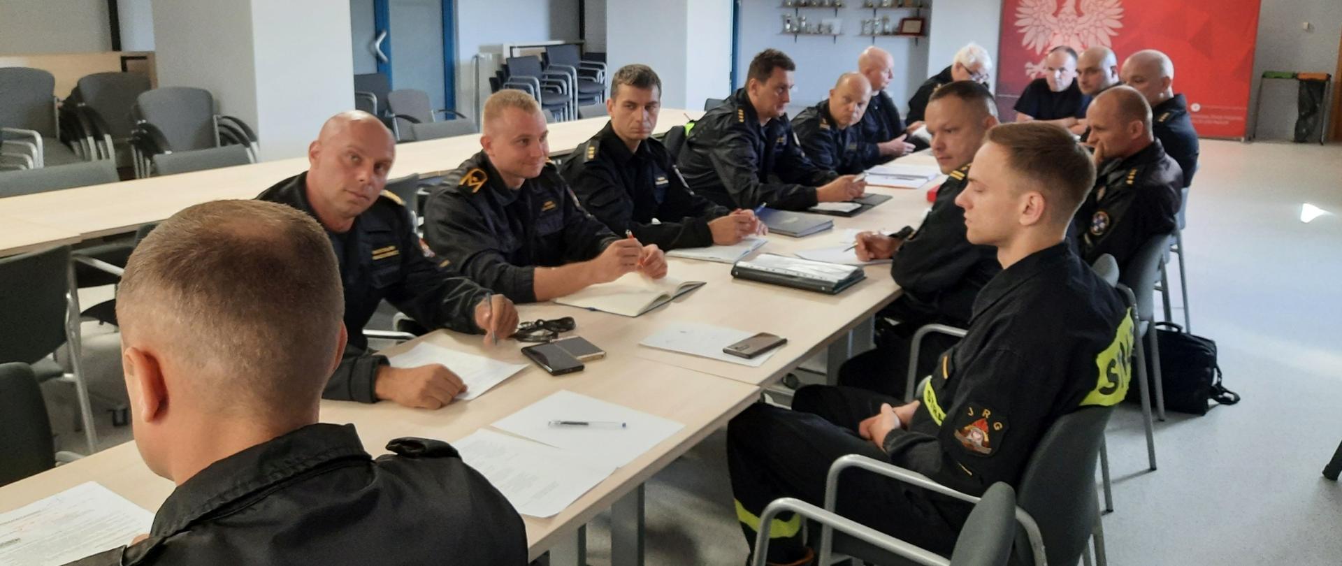 Narada służbowa kadry kierowniczej poznańskiej Komendy