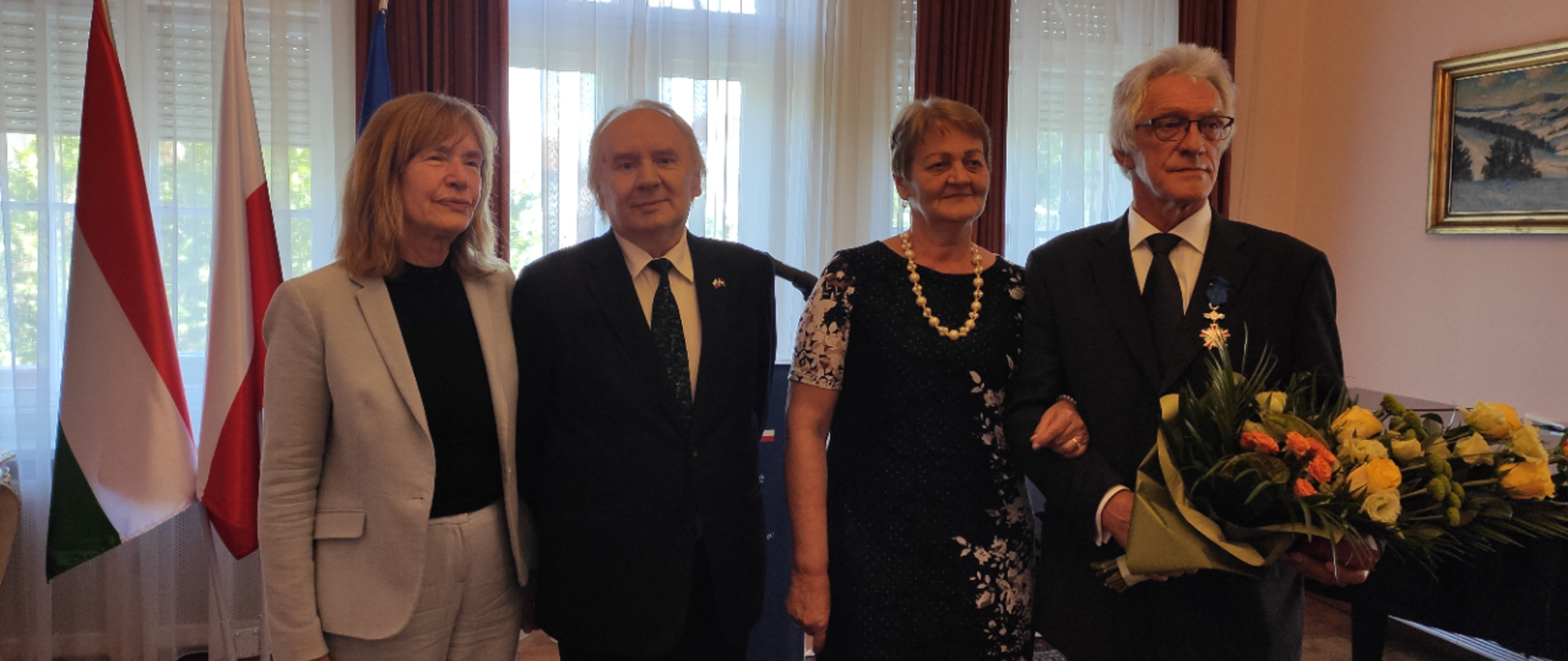 Odznaczenie Andrzeja Polaka