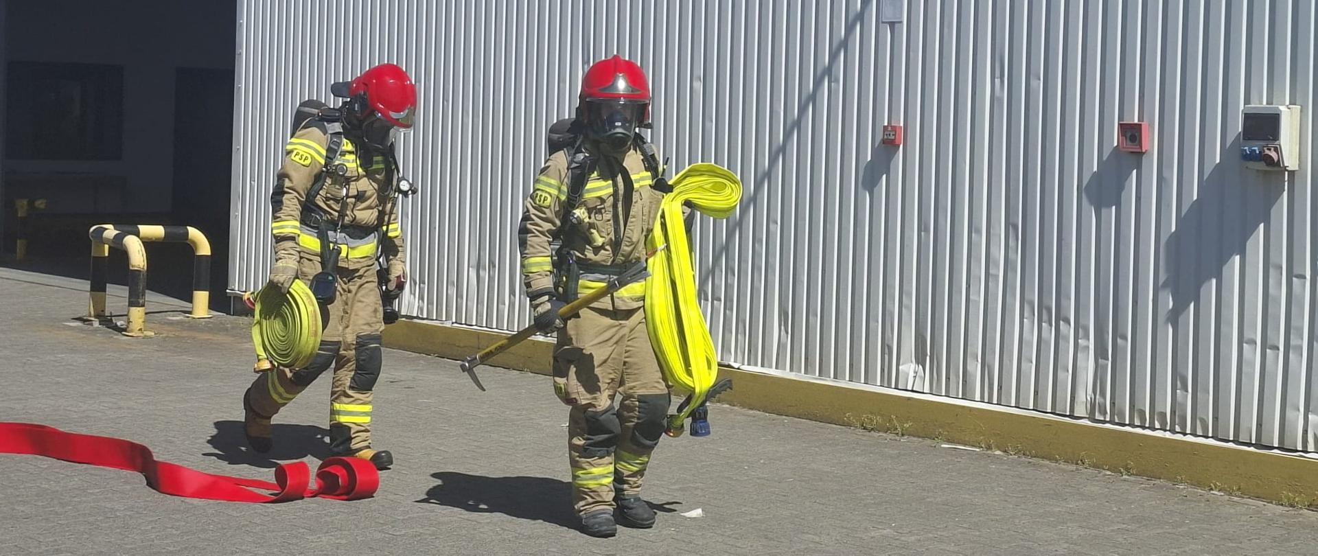 Ćwiczenia na obiekcie produkcyjnym Oflor