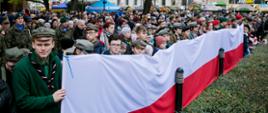 Uroczystości na Placu Wolności w Bydgoszczy