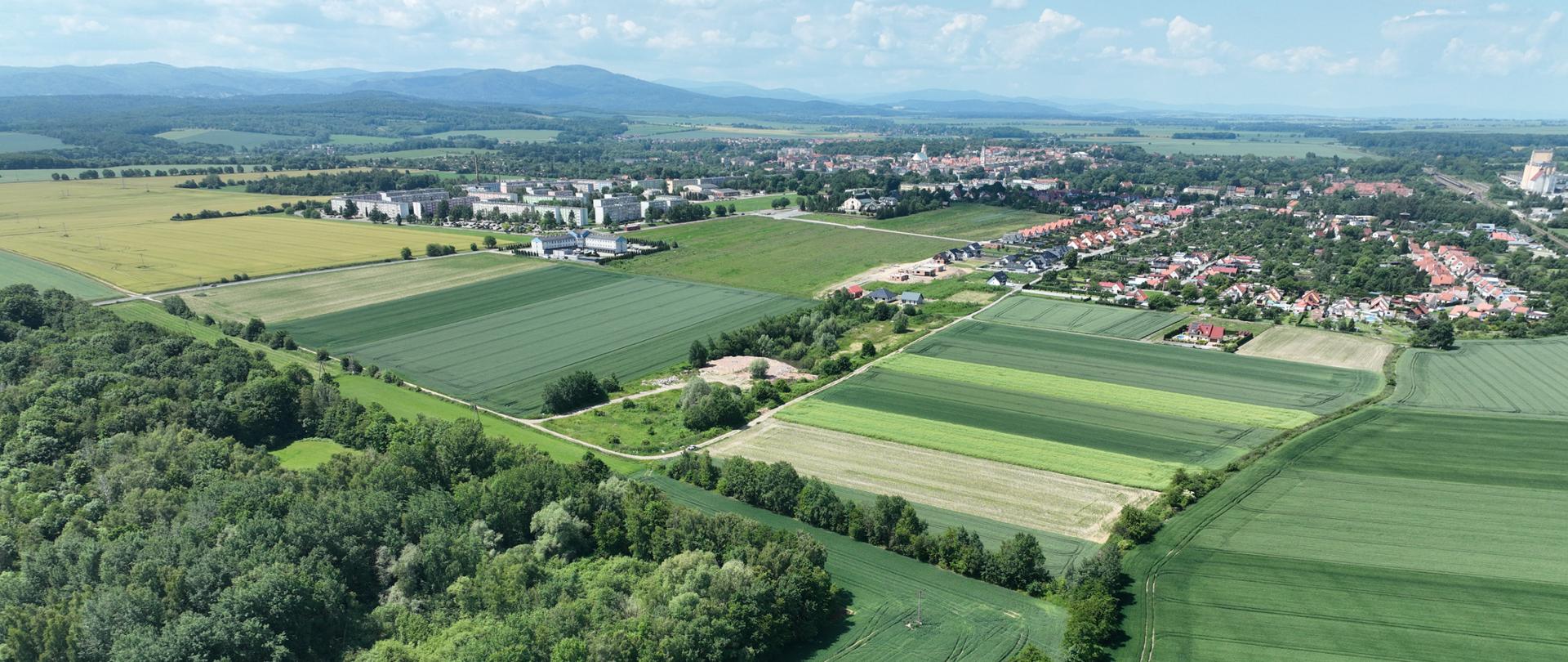 Miejscowość Prudnik w ciągu DK40