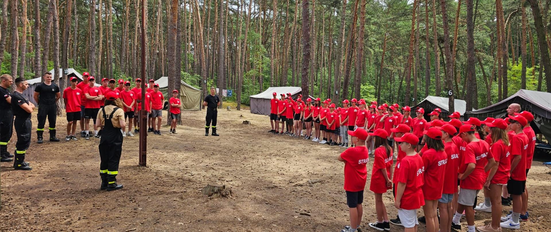 OBÓZ MŁODZIEŻOWYCH DRUŻYN POŻARNICZYCH 