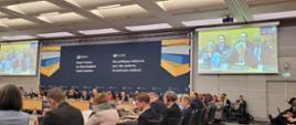 Wiceminister Wojciech Konieczny na spotkaniu Komitetu Zdrowia OECD w Paryżu.