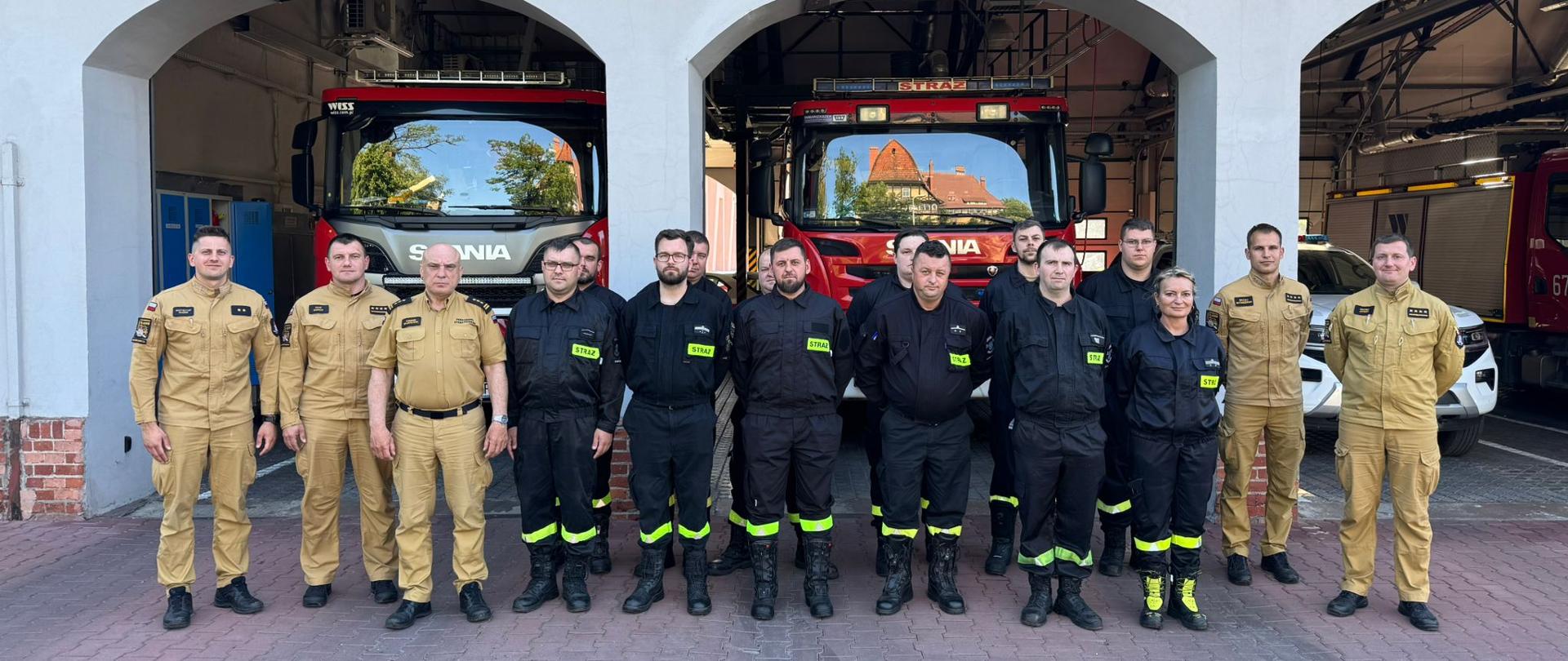 Zakończenie szkolenia Naczelnika Ochotniczych Straży Pożarnych
