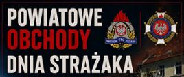 Plakat zapraszający na obchody dnia strażaka 