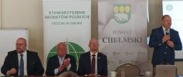 GGK Andrzej Żylis na naradzie Służby Geodezyjnej i Kartograficznej województwa lubelskiego