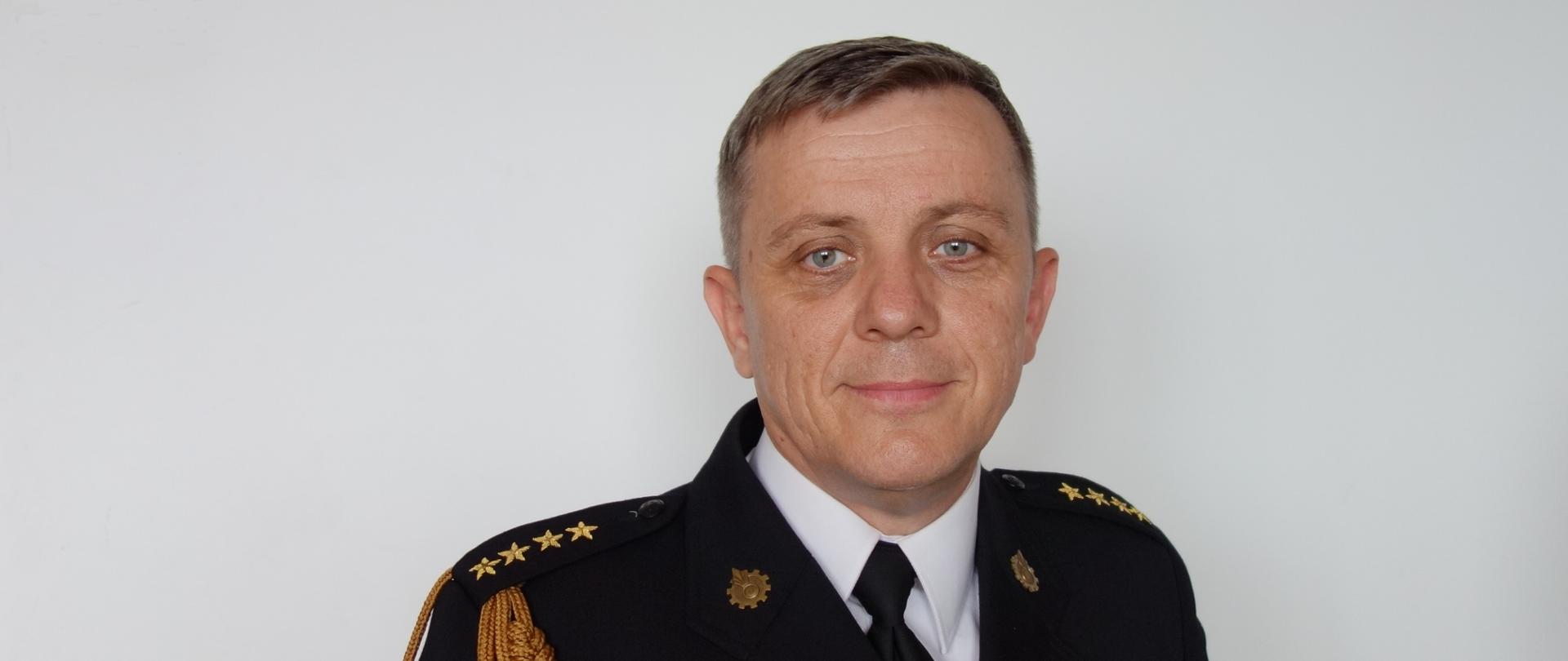 Na zdjęciu st. kpt. Jarosław Kinowski