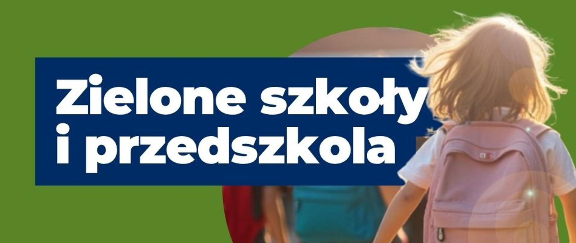 baner zielone szkoły i przedszkola 