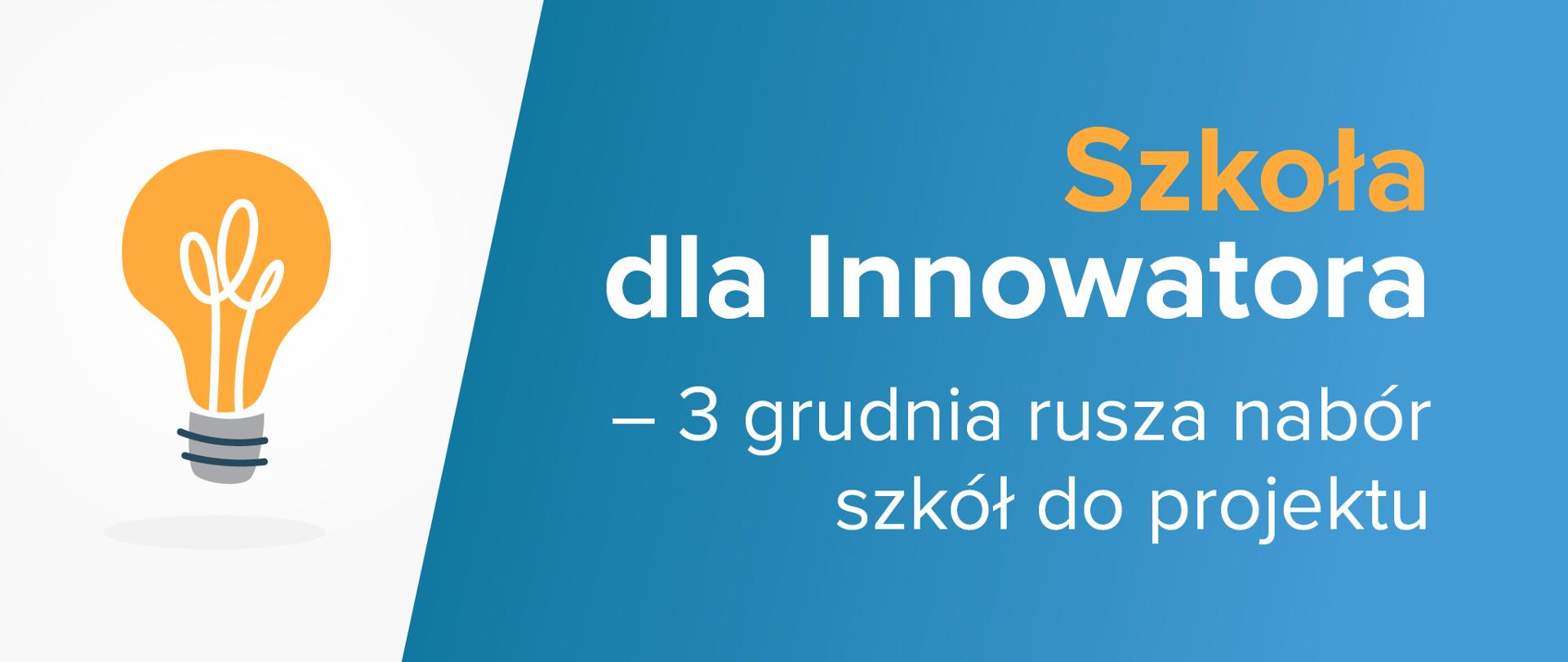 grafika "Szkoła dla Innowatora"