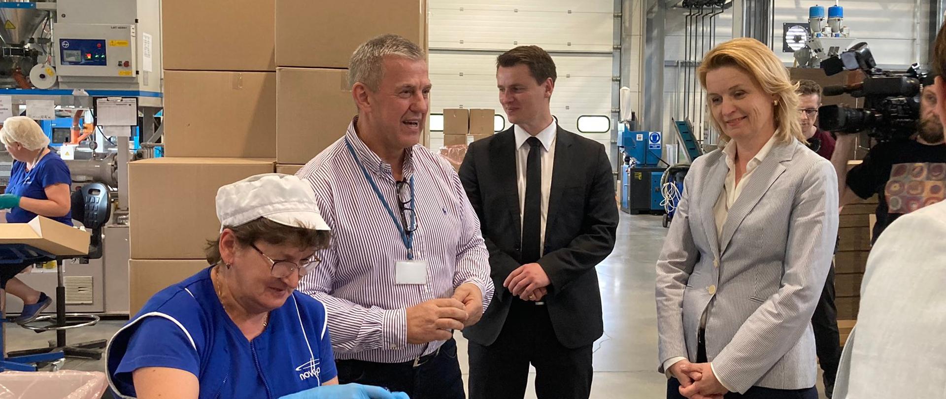 Minister Socha w Karczewie