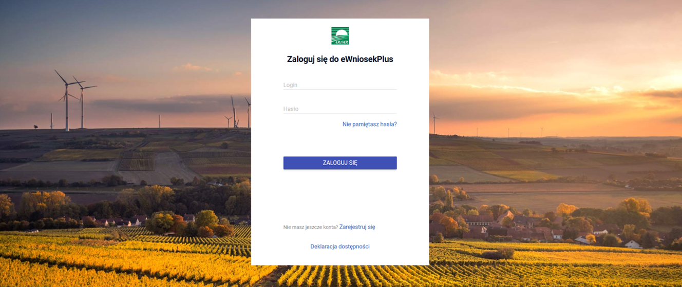 eWniosekPlus - Agencja Restrukturyzacji i Modernizacji Rolnictwa ...
