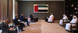 Deputy Minister Paweł Jabłoński holds political and economic consultations in United Arab Emirates