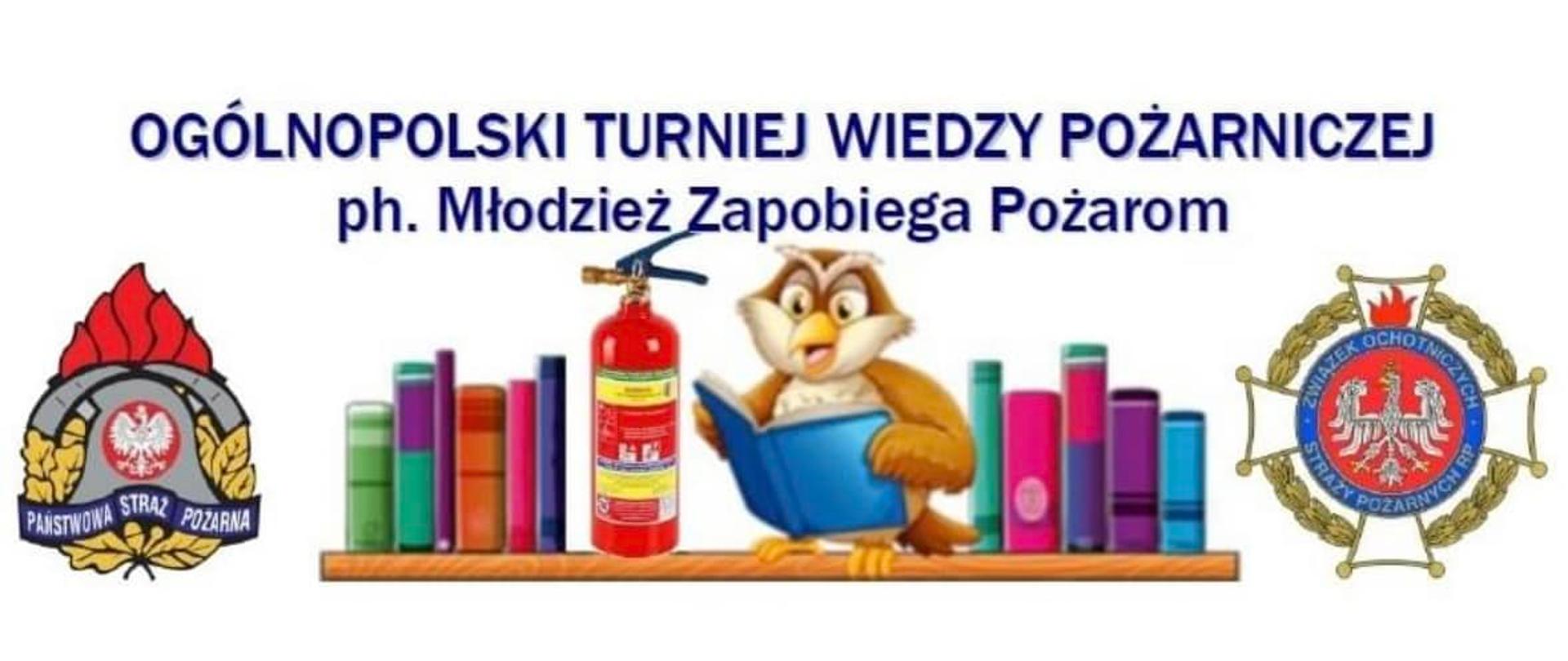 Plakat przedstawia logo PSP i OSP promujące OTWP