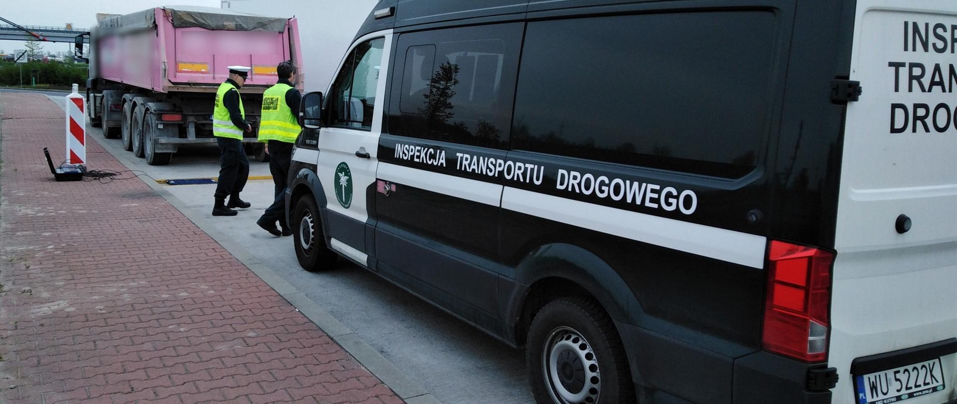 Rzeczywista masa zestawu była o 4,85 t za duża od dopuszczalnej masy całkowitej wynoszącej 40 t