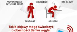Te objawy mogą świadczyć o obecności tlenku węgla.