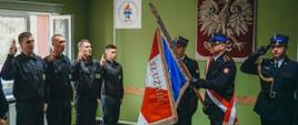 Ślubowanie, mianowanie i podziękowania – uroczysta zbiórka w Komendzie