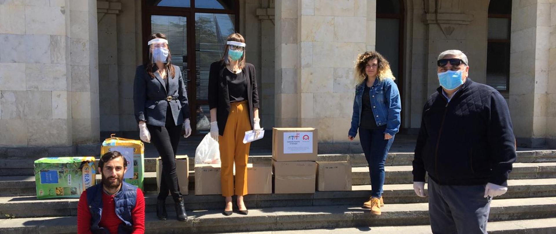 Equipment and resources to fight COVID19 in Rustawi Marneuli Gori