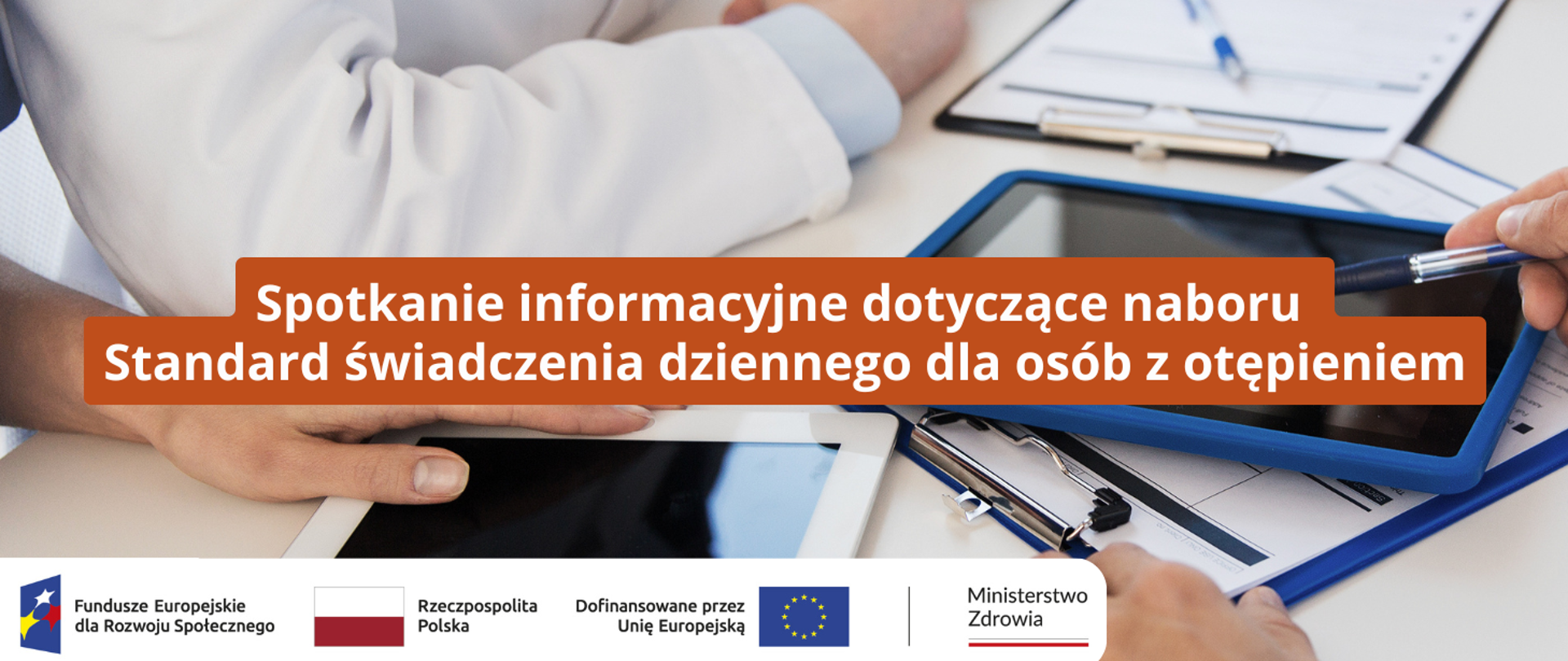 Spotkanie informacyjne dotyczące naboru Standard świadczenia dziennego dla osób z otępieniem