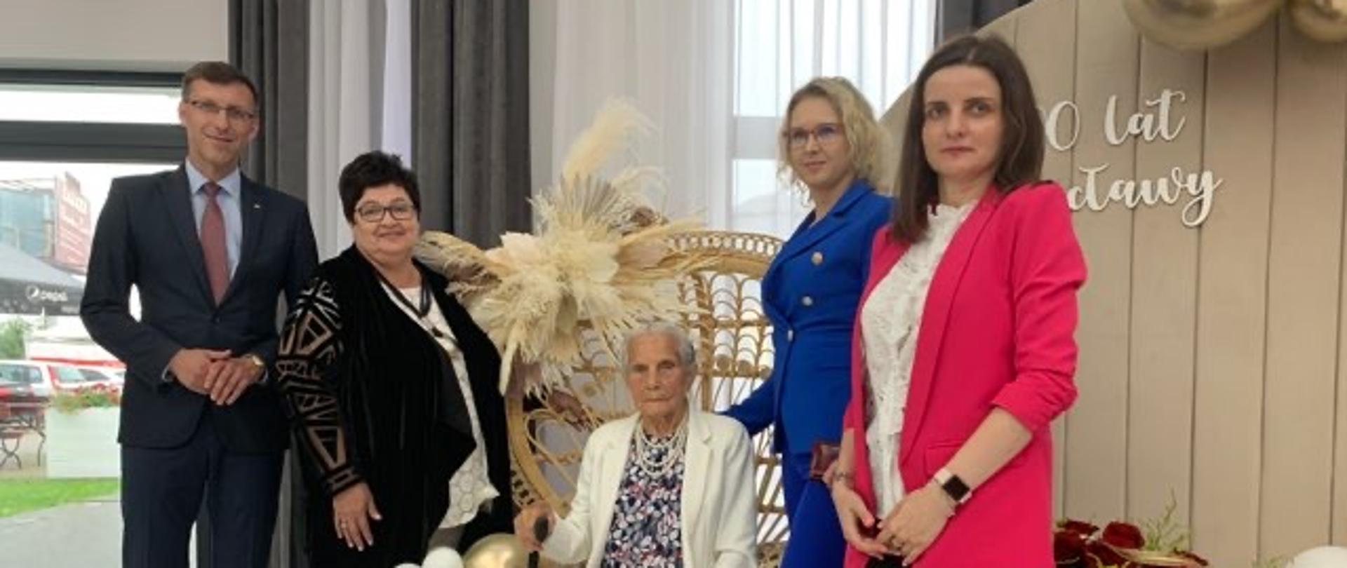 Olszewo Borki: Setne urodziny Pani Wacławy Zalewskiej