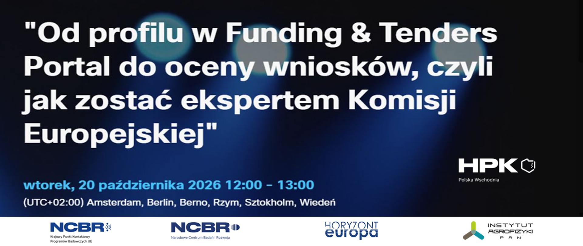 Od profilu w Funding & Tenders Portal do oceny wniosków, czyli jak zostać ekspertem Komisji Europejskiej