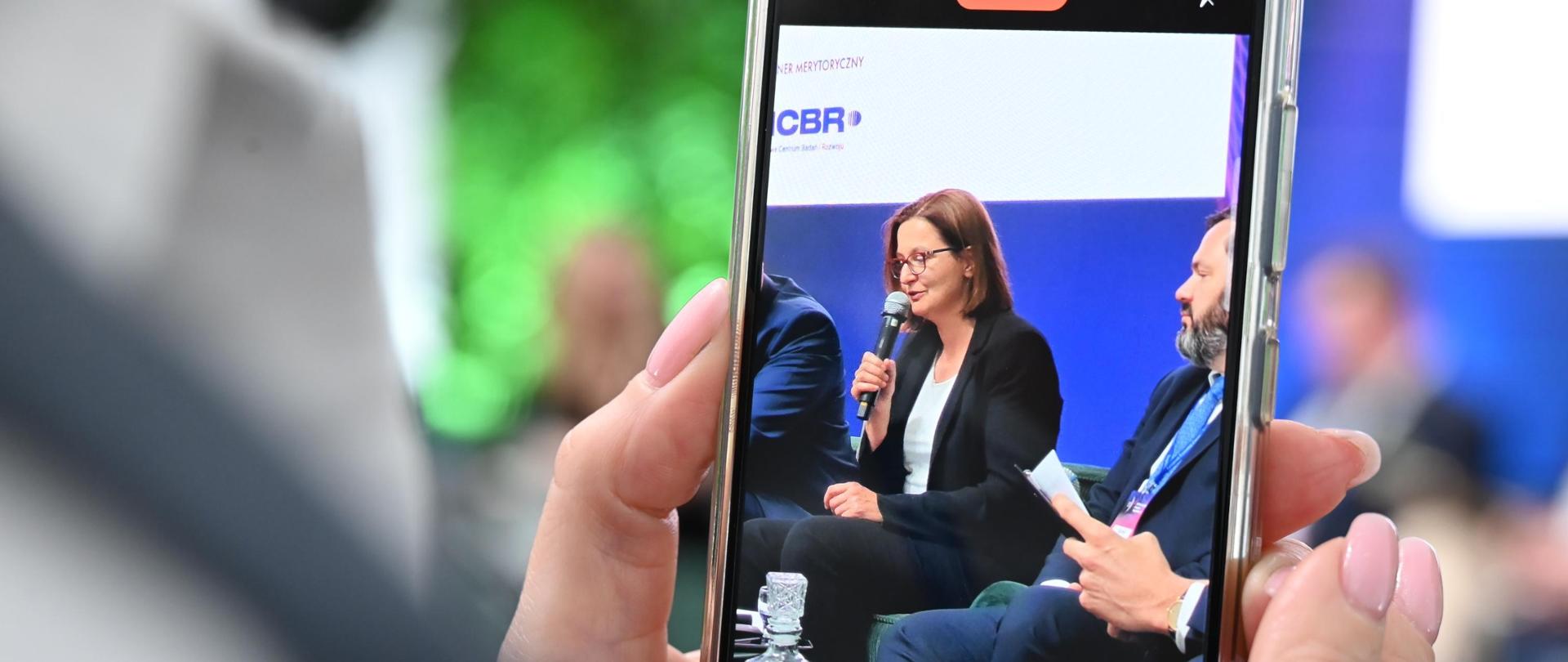 Wiceministra Anita Sowińska wzięła udział w Europejskim Kongresie Gospodarczym