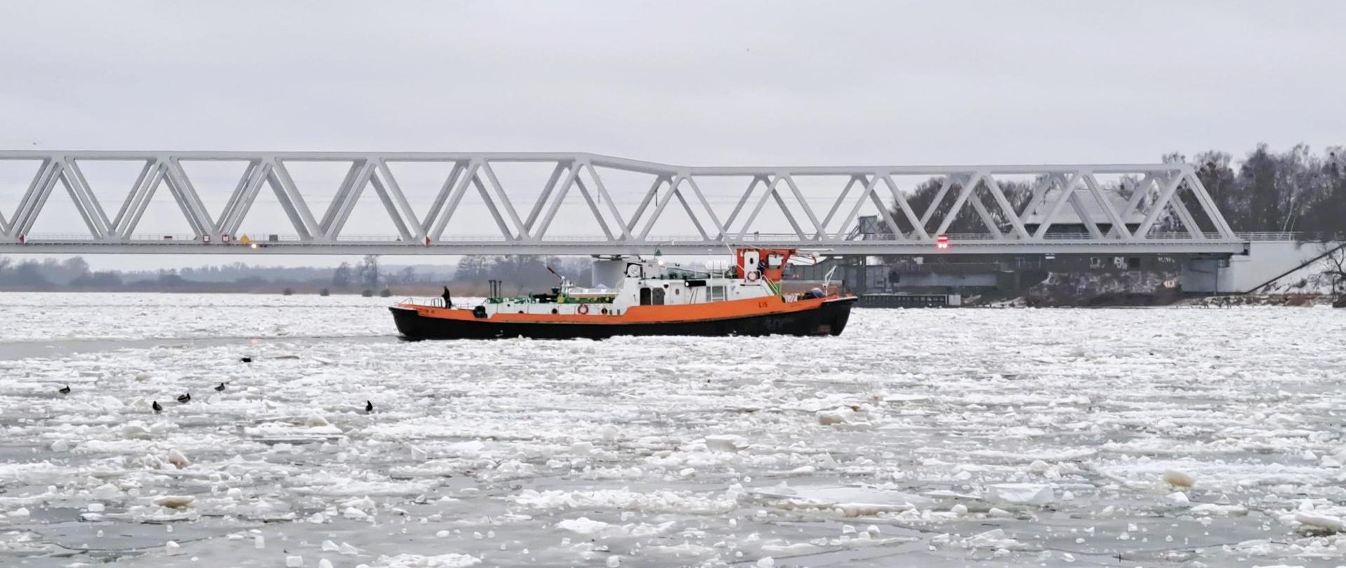 Lodołamacz Lis na Regalicy