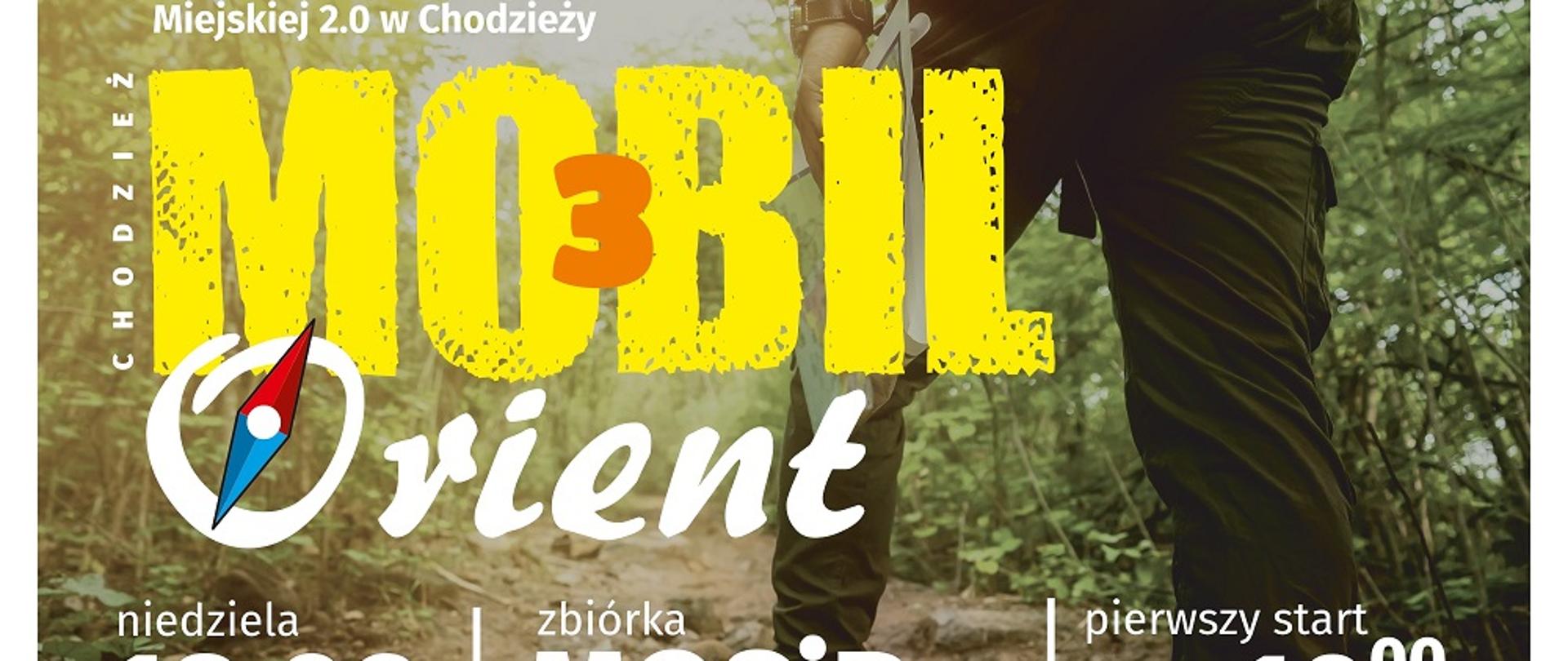 RAJD NA ORIENTACJĘ MOBILORIENT - plakat