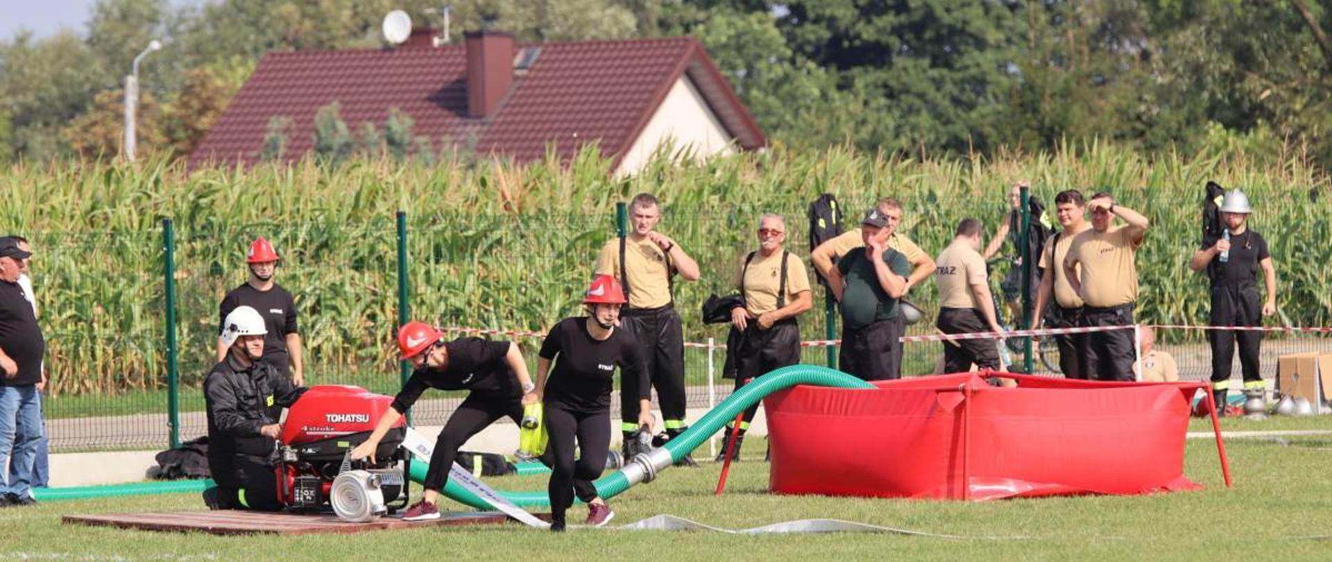 Gminne zawody sportowo-pożarnicze jednostek Ochotniczych Straży Pożarnych z terenu gminy Zambrów