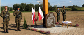Odsłonięcie pomnika poświęconego poległym w bitwie pod Wierzbowem