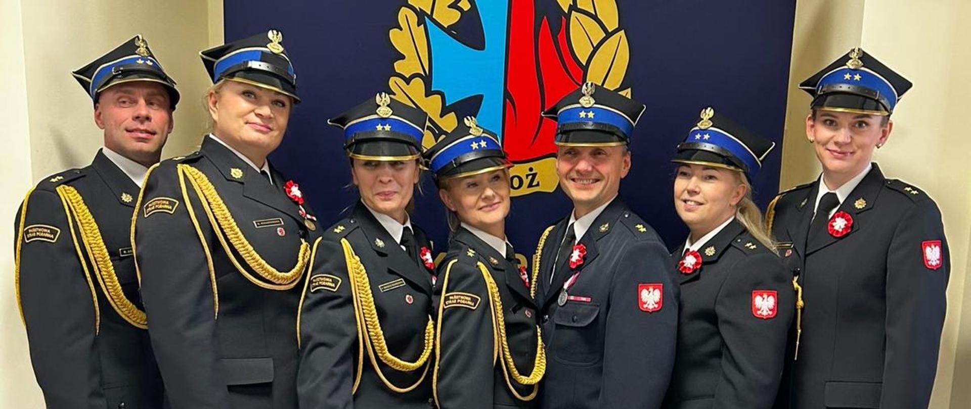 Promocja na pierwszy stopień oficerski w Komendzie Głównej PSP