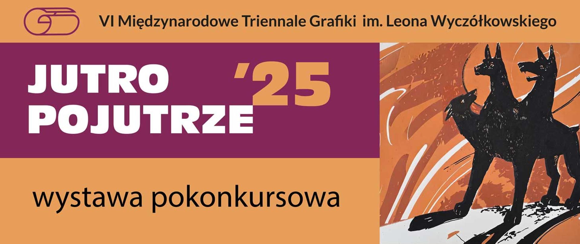 Baner z napisem i fragmentem grafiki