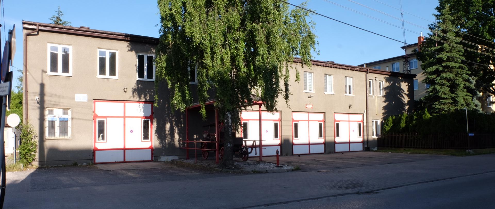 Front budynku OSP w Ożarowie Mazowieckim