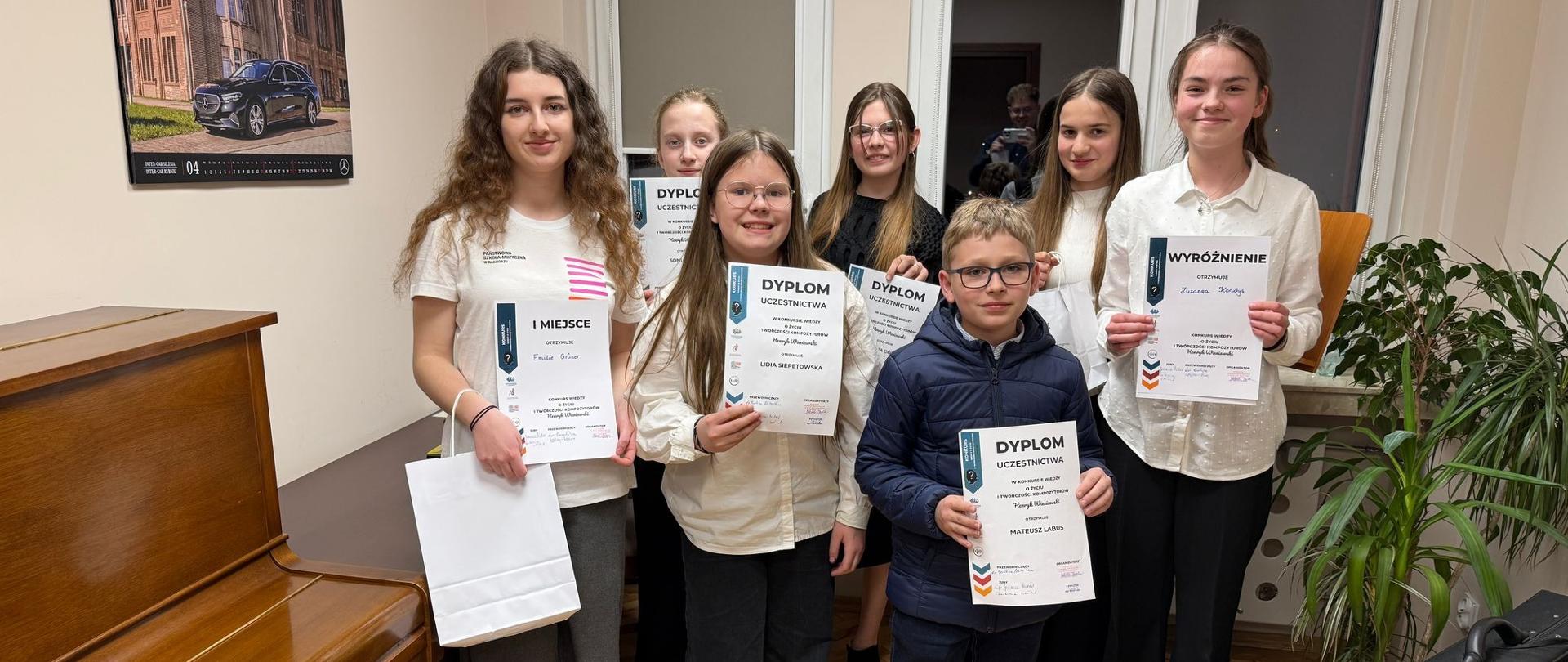 XV Konkurs Wiedzy o Życiu i Twórczości Kompozytorów. 