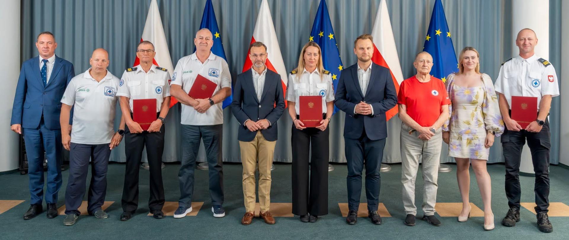 Wojewoda podlaski przekazał 2 mln zł z Programu Ochrony Ludności i Obrony Cywilnej czterem jednostkom Wodnego Ochotniczego Pogotowia Ratunkowego z województwa podlaskiego 