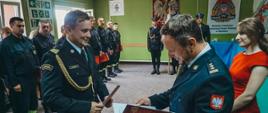 Ślubowanie, mianowanie i podziękowania – uroczysta zbiórka w Komendzie