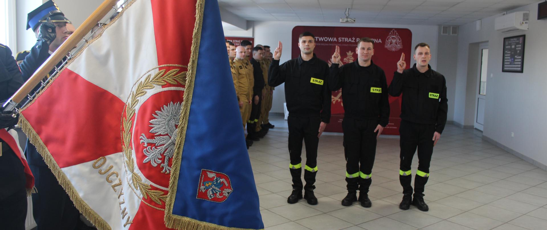 Ślubowanie nowych funkcjonariuszy 