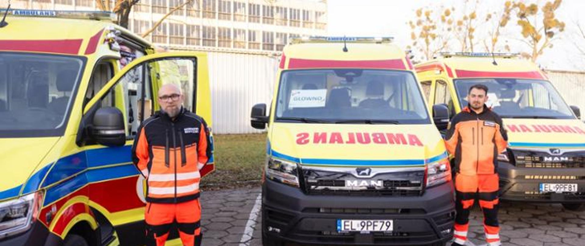 Cztery nowe ambulanse dla Wojewódzkiej Stacji Ratownictwa Medycznego w Łodzi