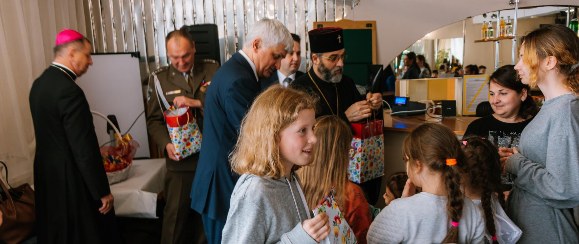 Świąteczne spotkanie z uchodźcami z Ukrainy