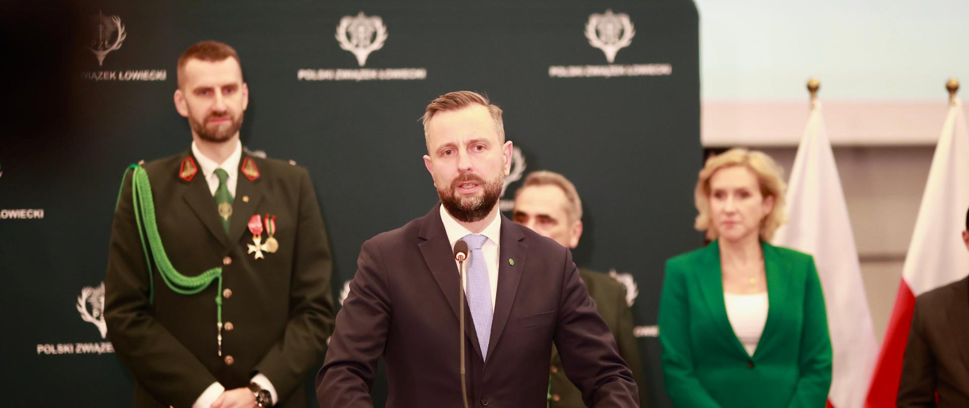 spotkanie Wicepremiera Kosiniaka Kamysza z przedstawicielami Polskiego Związku Łowieckiego