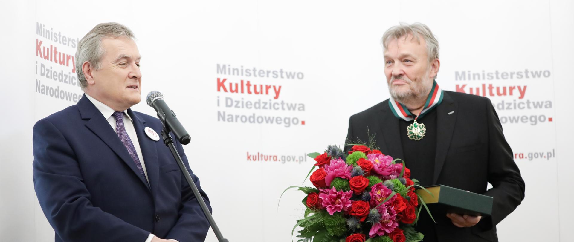 Krzysztof Cugowski uhonorowany Złotym Medalem Zasłużony Kulturze „Gloria Artis”, fot. Danuta Matloch