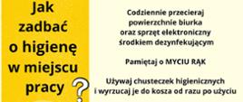 Higiena w miejscu pracy