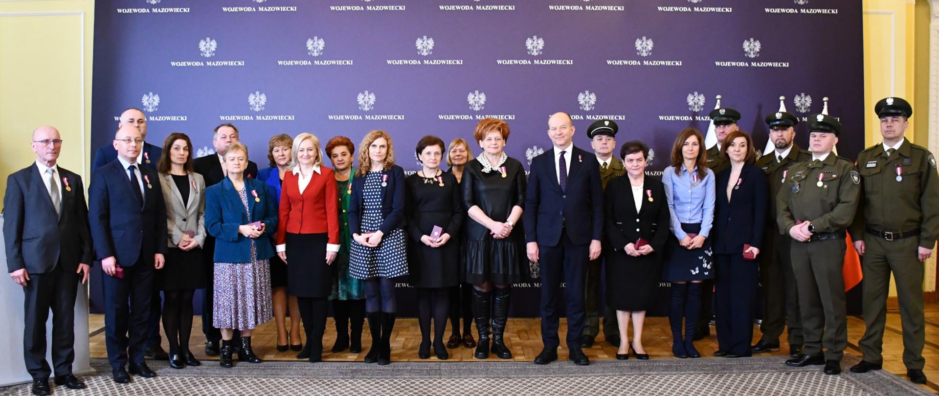 Uroczystość wręczenia odznaczeń państwowych