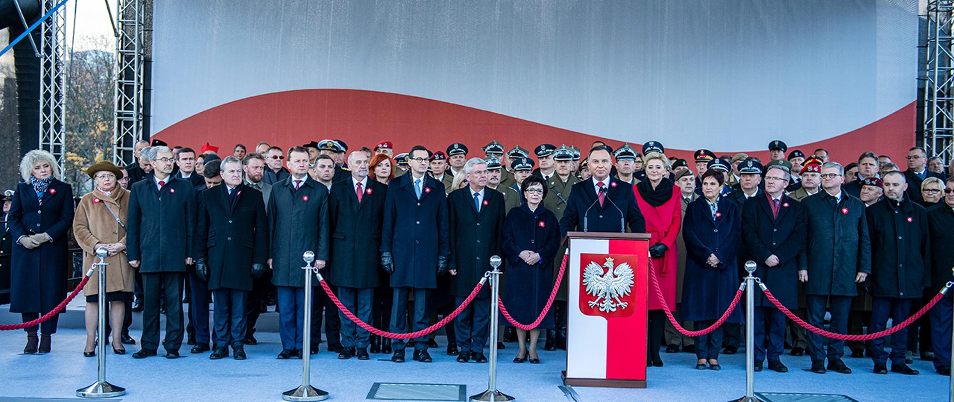 Minister M.Błaszczak na obchodach Narodowego Święta Niepodległości