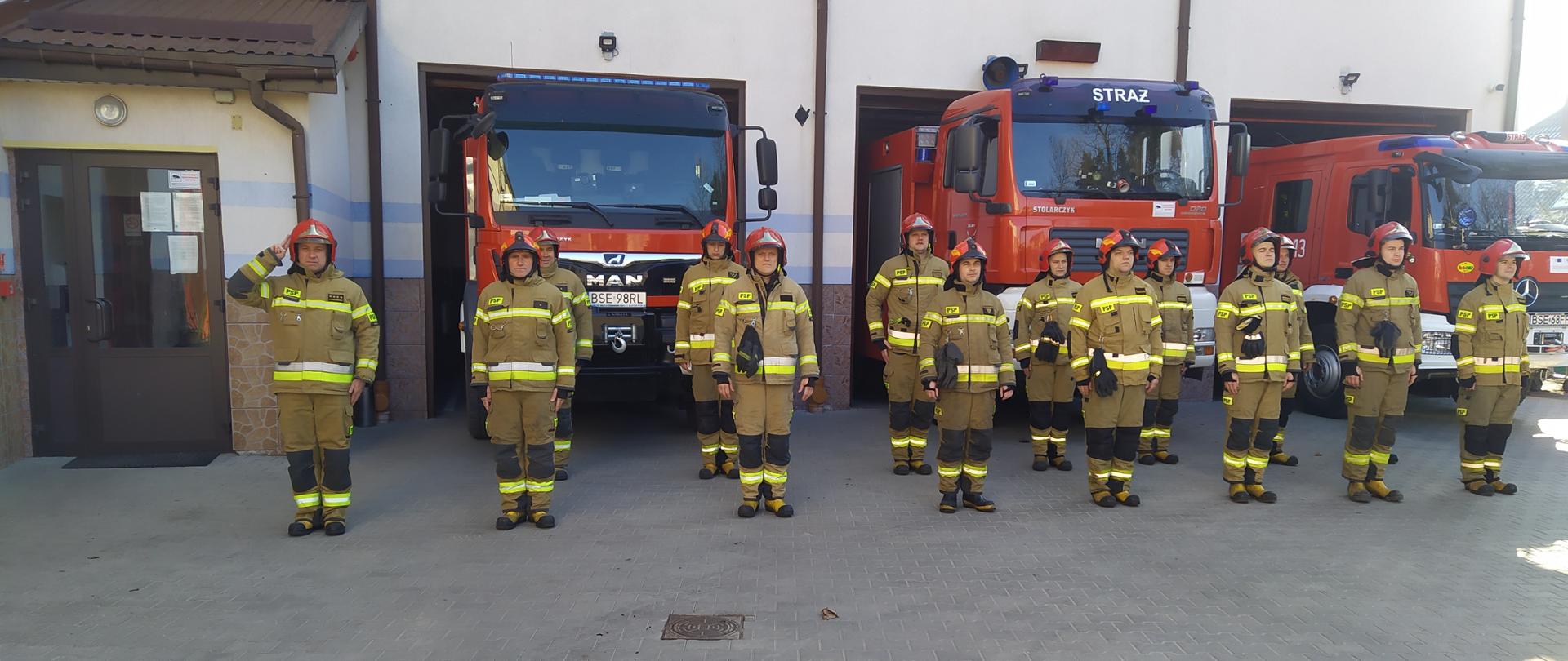 Minuta ciszy za poległych strażaków na Ukrainie