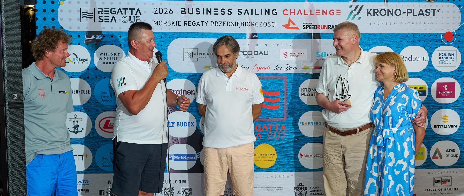 Ambasador Czerwiński na uroczystości zakończenia Regat SEA CUP